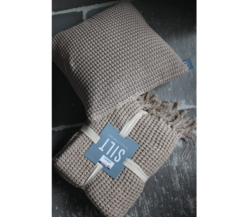 SILT Kussen Lyon Beige 45x45cm