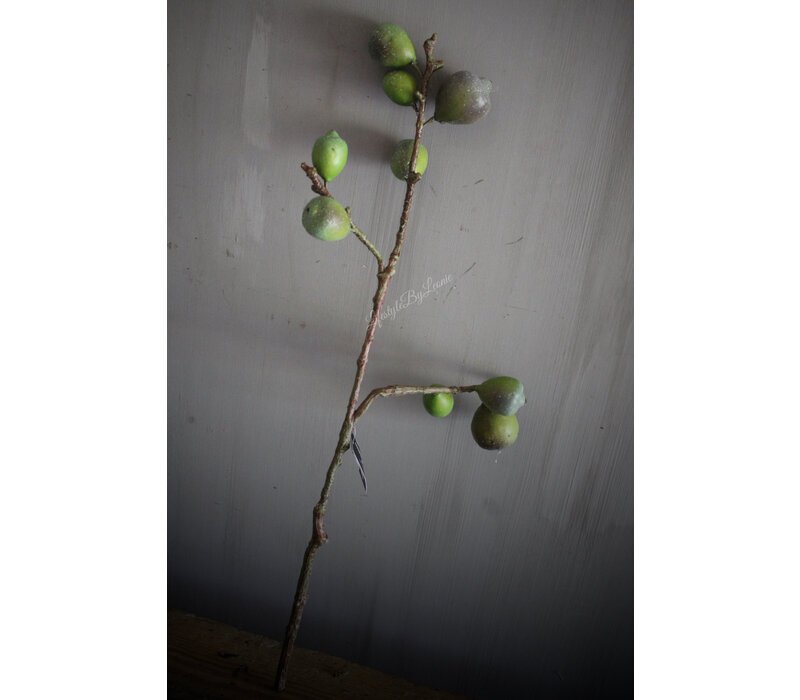 Kunsttak Ficus / Vijg groen 68 cm