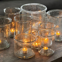 Aura Peeperkorn windlicht bubbels 25x16x16cm