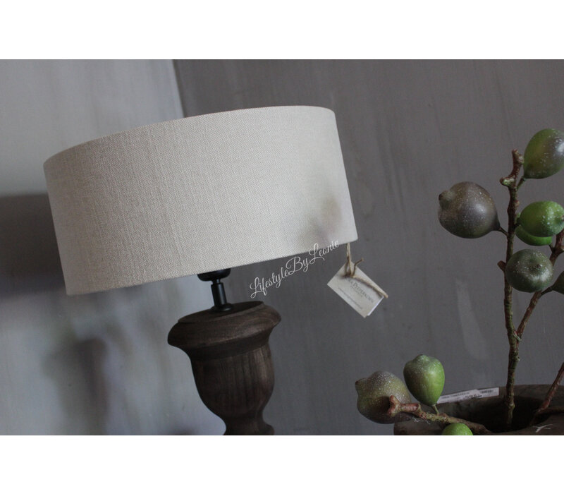 Aura Peeperkorn cilinder lampenkap Stucco 35x15