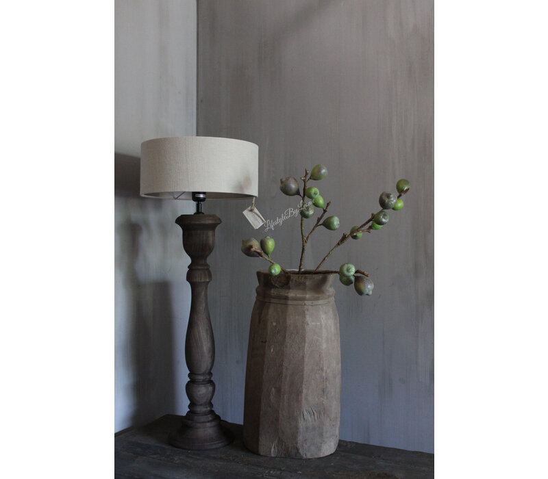 Aura Peeperkorn cilinder lampenkap Stucco 35x15