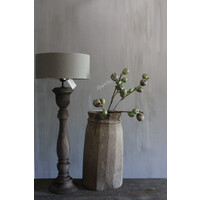 Aura Peeperkorn grote unieke houten vijzel pot