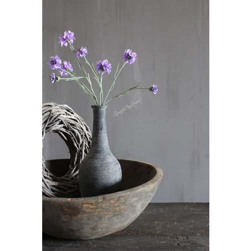Zijden Korenbloem lila 61 cm 
