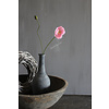 Zijden poppy / klaproos tak Light pink 70cm