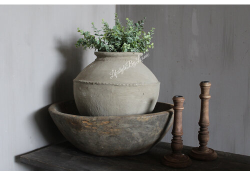 Bundel namaak Eucalyptus green 33 cm