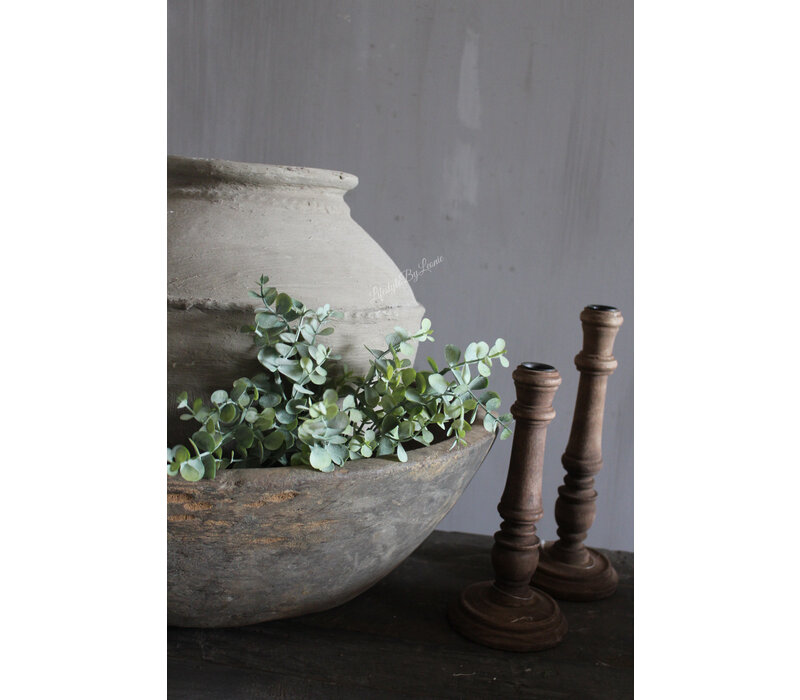 Bundel namaak Eucalyptus green 33 cm