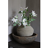 Zijden clematis tak White 86cm
