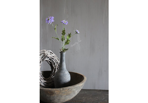 Zijden Scabiosa tak light purple 66 cm