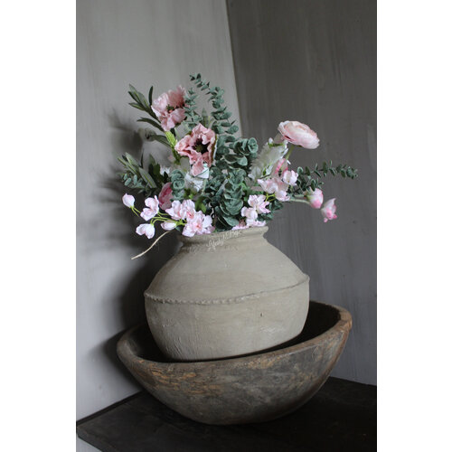 Zijden tak Delphinium light pink 50 cm 