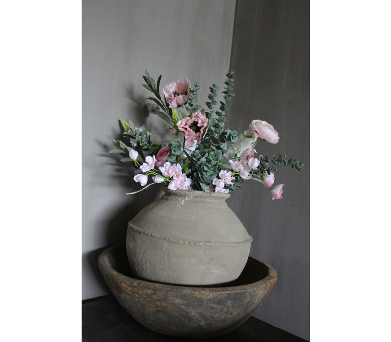 Zijden tak Delphinium light pink 50 cm