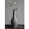 Zijden Distel white / green 40cm