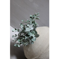 Zijden bosje Eucalyptus grey/green 28 cm