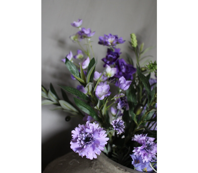 Zijden boeket Purple summer