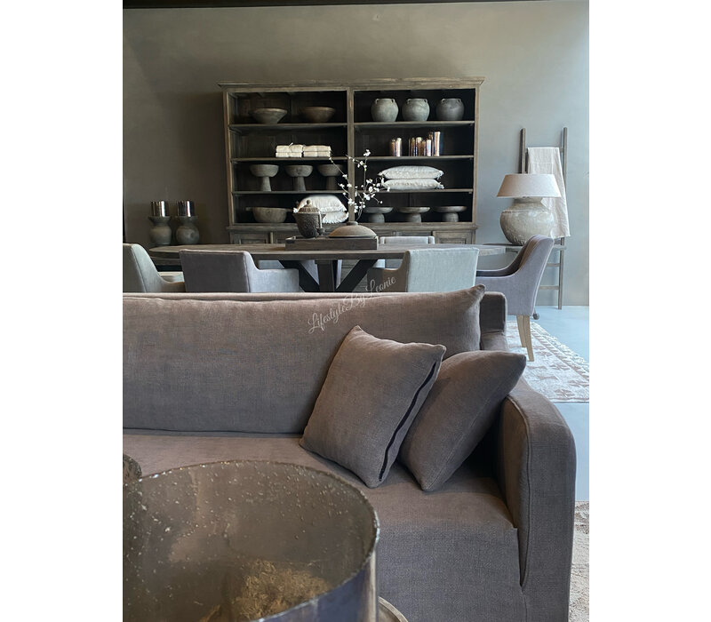 LUKSA ovale eettafel Adina 200 x 100 x 78 cm