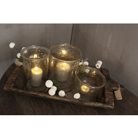 Aura Peeperkorn windlicht bubbels 23 x 21 x 21 cm