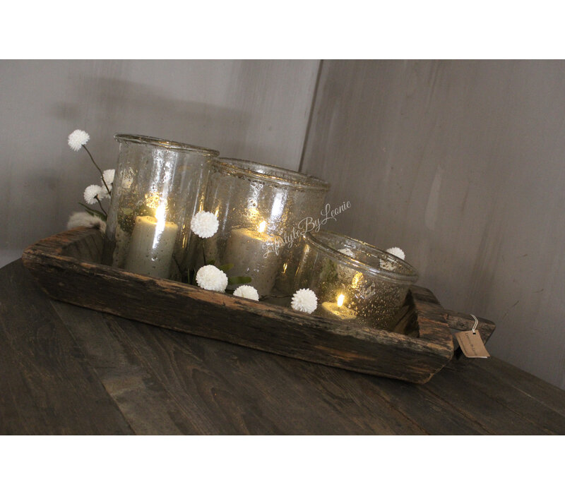 Aura Peeperkorn windlicht bubbels 23 x 21 x 21 cm