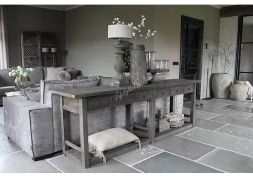 LUKSA LUKSA wandkast / sidetable Jensen Antique grey 240 cm