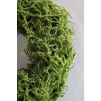 Namaak groene moskrans 45 cm