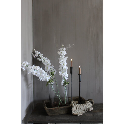 Massief houten bak met handvat Wulan 65 cm 