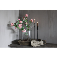 Windlicht Suus vierkant en rond 30 cm met S-haak