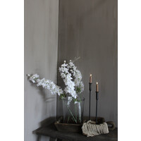 Windlicht Suus vierkant en rond 30 cm met S-haak