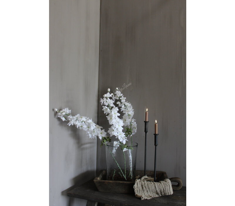 Windlicht Suus vierkant en rond 30 cm met S-haak