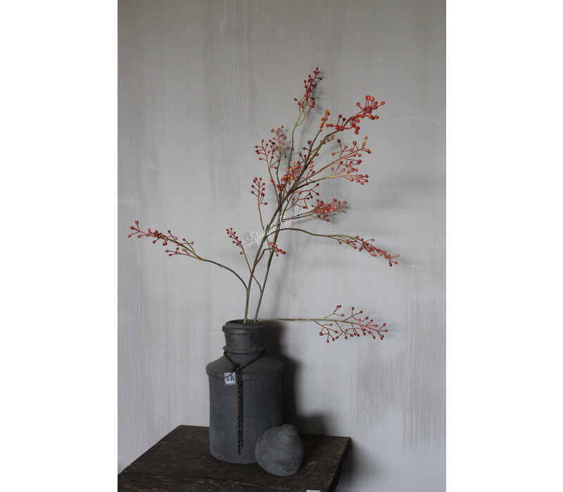 Namaak Rozenbottel tak orange 110 cm