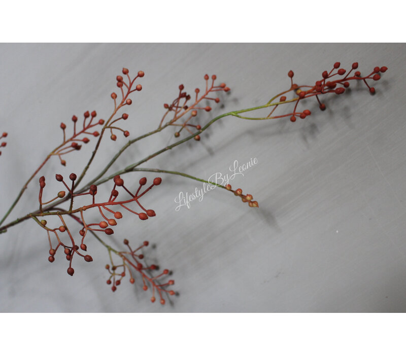 Namaak Rozenbottel tak orange 110 cm