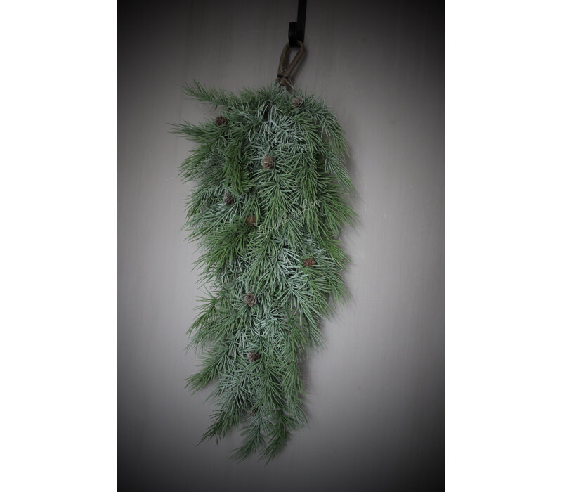 Namaak cedar hangtoef met dennenappeltjes