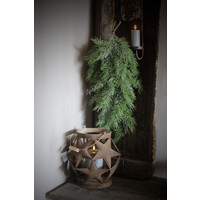 Namaak cedar hangtoef met dennenappeltjes