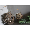 Roestig windlicht Star ball 27 cm