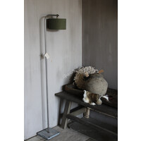 Aura Peeperkorn vloerlamp boog met hardstenen voet 130cm