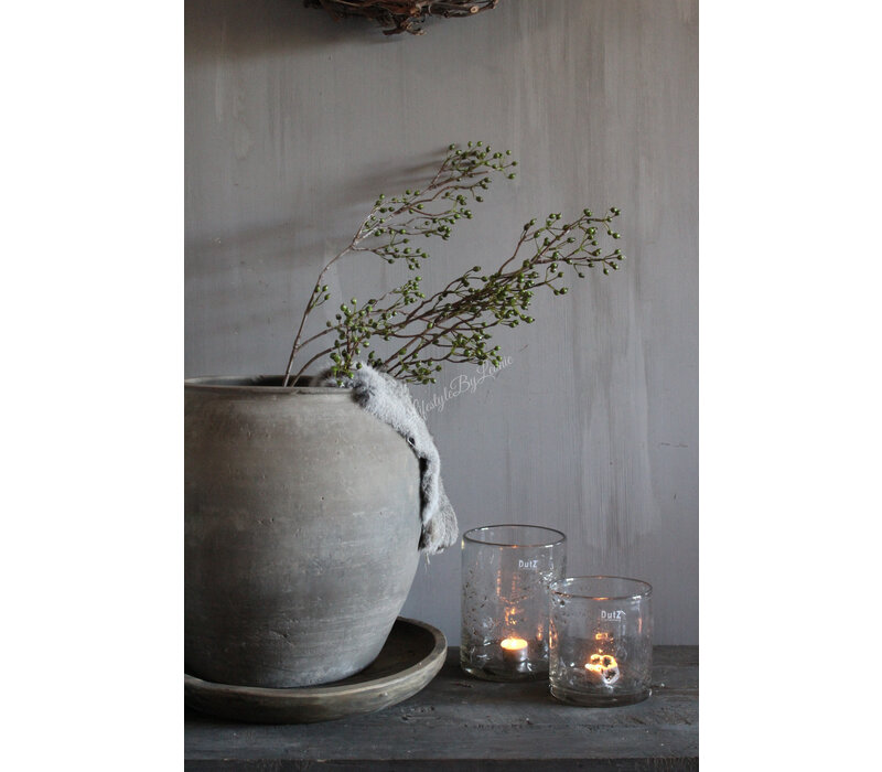 Namaak lange Rozenbottel tak green 100 cm