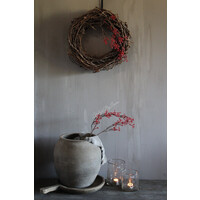 Namaak lange Rozenbottel tak red 100 cm