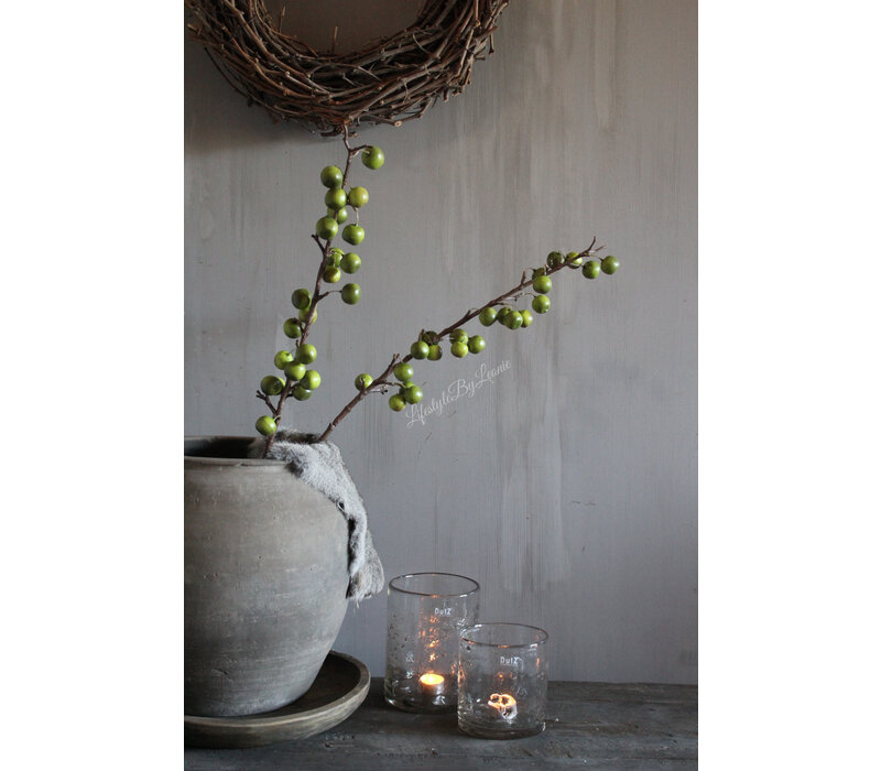 Namaak Appeltak de luxe met 22 appeltjes 97 cm