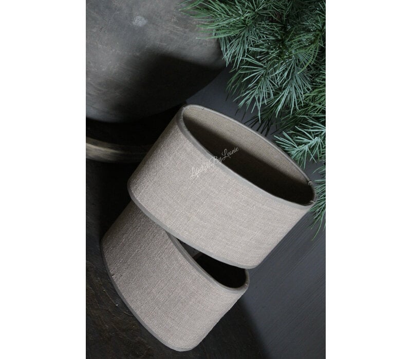 Ovale lampenkap Mushroom 20 cm