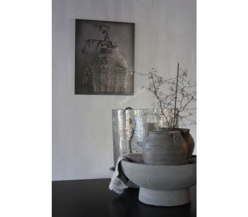 Houten decobord / paneel Leemmand 55 x 45 cm