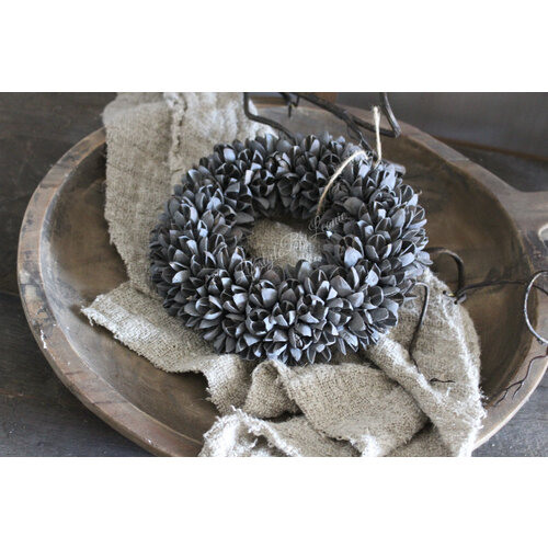 Krans Bakuli dark grey 20 cm 