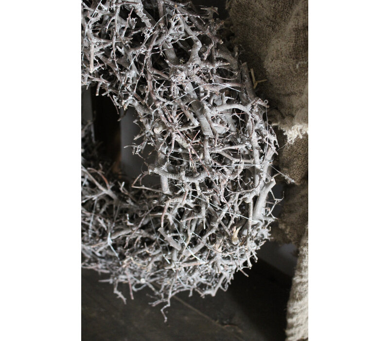 Krans Bonsai whitewash 45 cm
