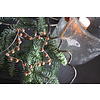 Roestige ster met belletjes 15 cm