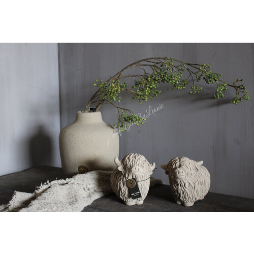 Brynxz Hooglanders Taupe 17 cm - set van 2 