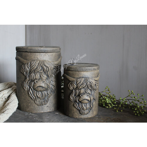 Brynxz pot and top Hooglander Brown 25 cm 