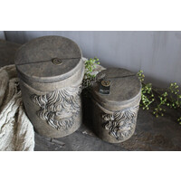 Brynxz pot and top Hooglander Brown 25 cm