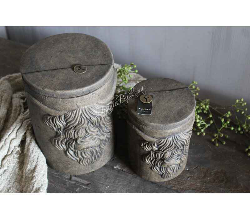 Brynxz pot and top Hooglander Brown 25 cm