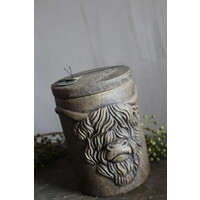 Brynxz pot and top Hooglander Brown 19 cm