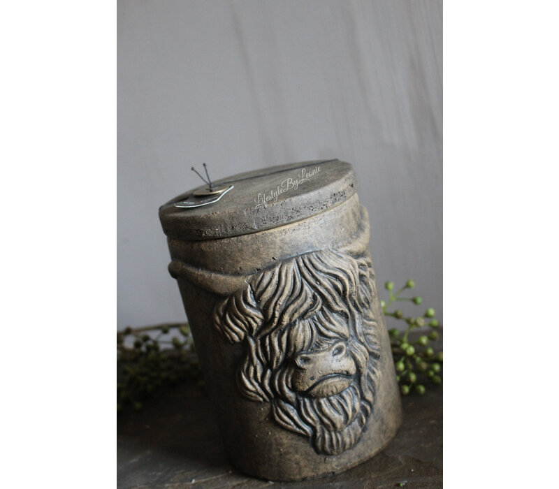 Brynxz pot and top Hooglander Brown 19 cm