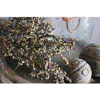 Namaak Berry branch bruin 88 cm