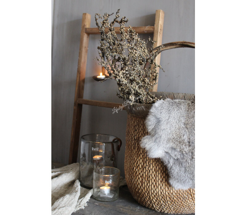 Namaak Berry branch bruin 88 cm