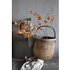 Zijden tak little amber flowers 100 cm