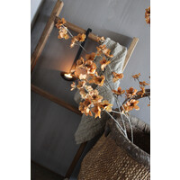 Zijden tak little amber flowers 100 cm